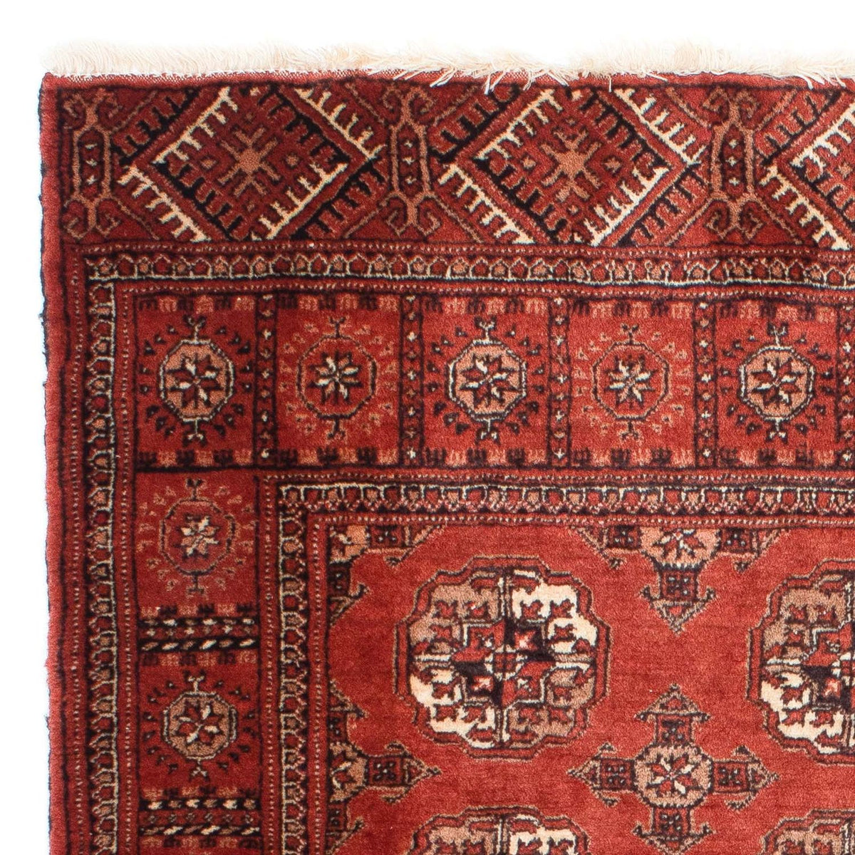 Baluch tapijt - 143 x 121 cm - donkerrood