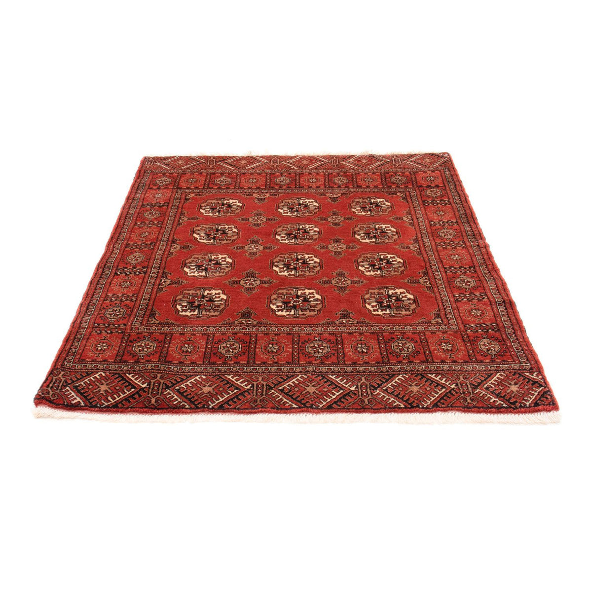 Baluch tapijt - 143 x 121 cm - donkerrood