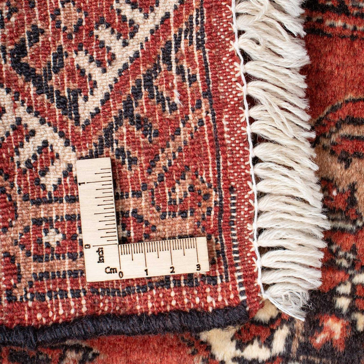 Baluch tapijt - 143 x 121 cm - donkerrood