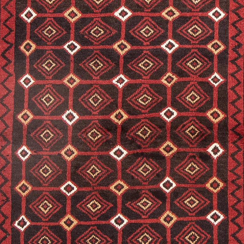 Loper Baluch tapijt - 188 x 107 cm - rood