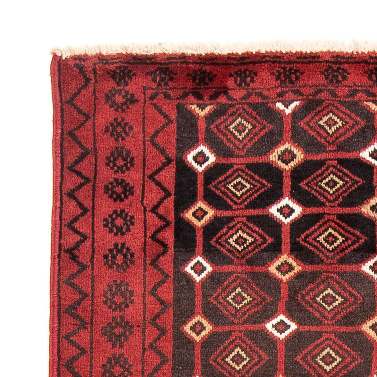 Loper Baluch tapijt - 188 x 107 cm - rood
