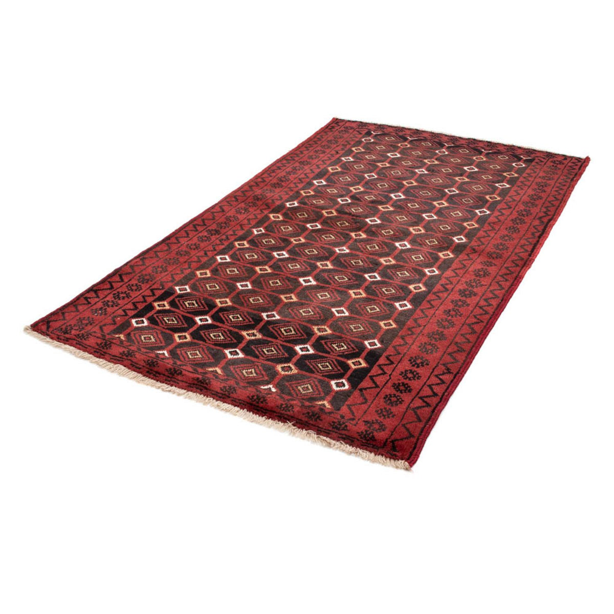Loper Baluch tapijt - 188 x 107 cm - rood