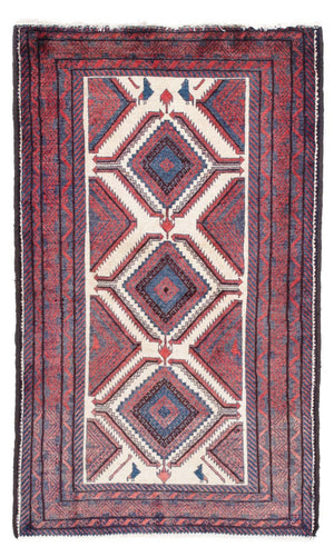 Baluch tapijt - 156 x 96 cm - beige