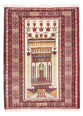 Baluch tapijt - 119 x 89 cm - beige