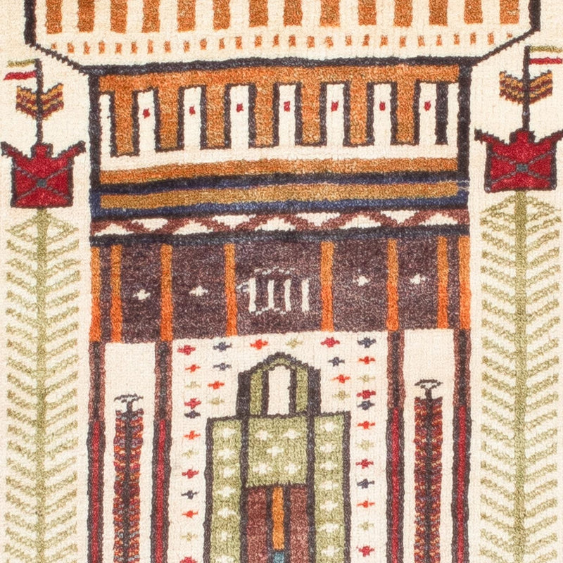 Baluch tapijt - 119 x 89 cm - beige