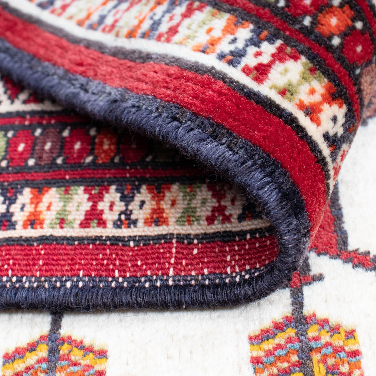 Baluch tapijt - 119 x 89 cm - beige