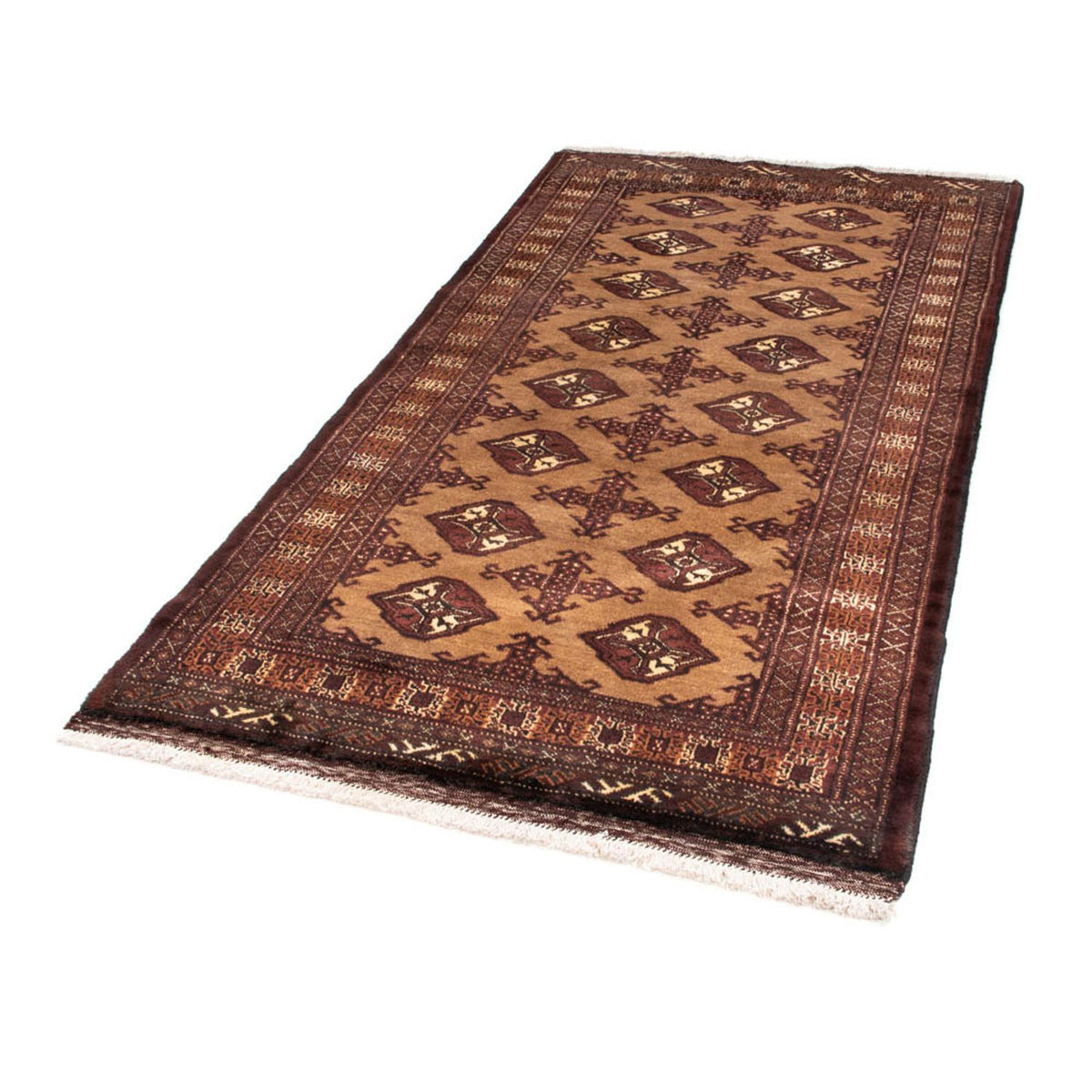Loper Baluch tapijt - 196 x 108 cm - roest