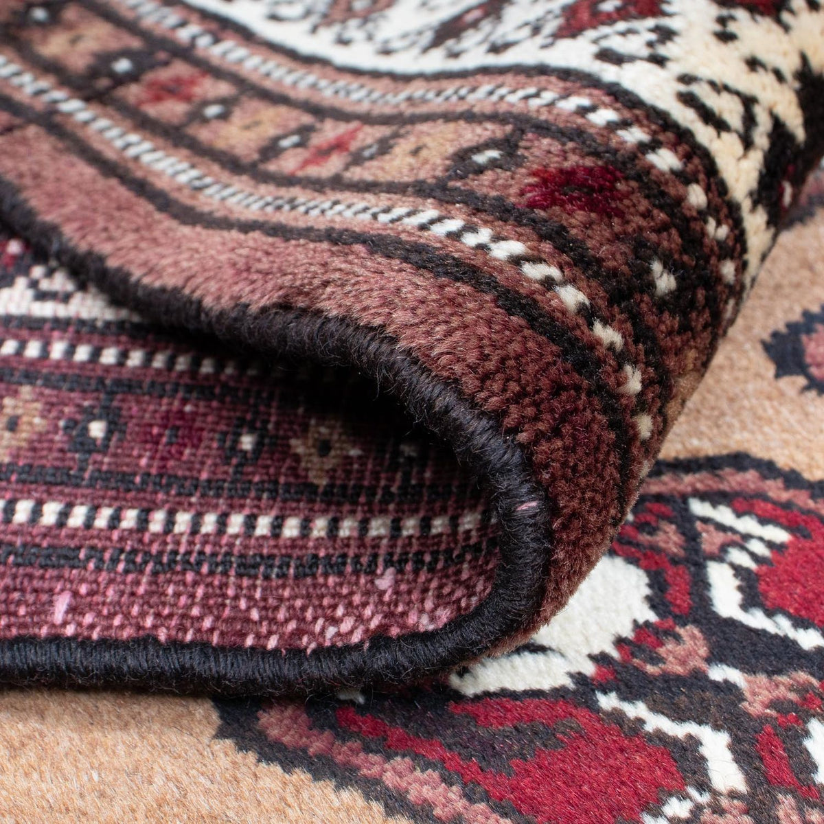 Baluch tapijt - 164 x 110 cm - bruin