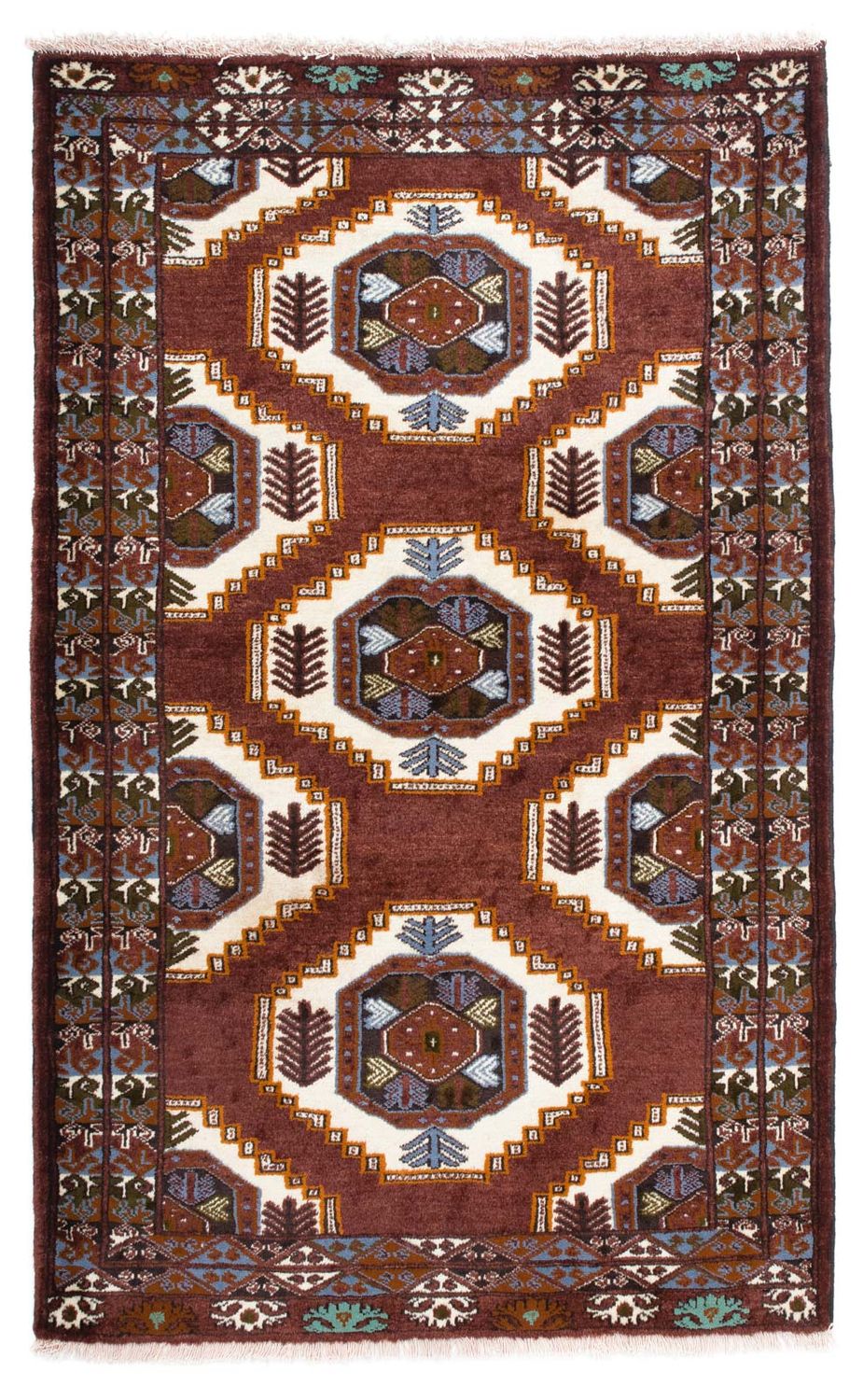 Baluch tapijt - 160 x 102 cm - bruin