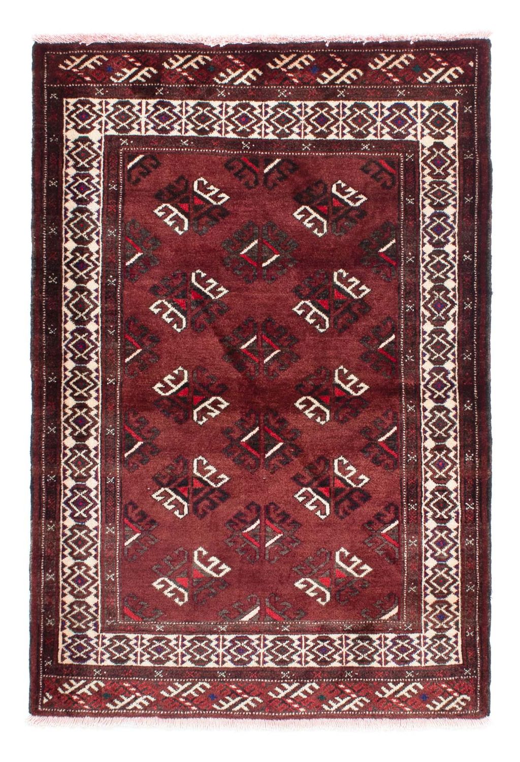 Baluch tapijt - 145 x 102 cm - donkerrood