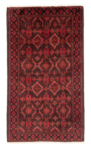 Loper Baluch tapijt - 187 x 99 cm - rood