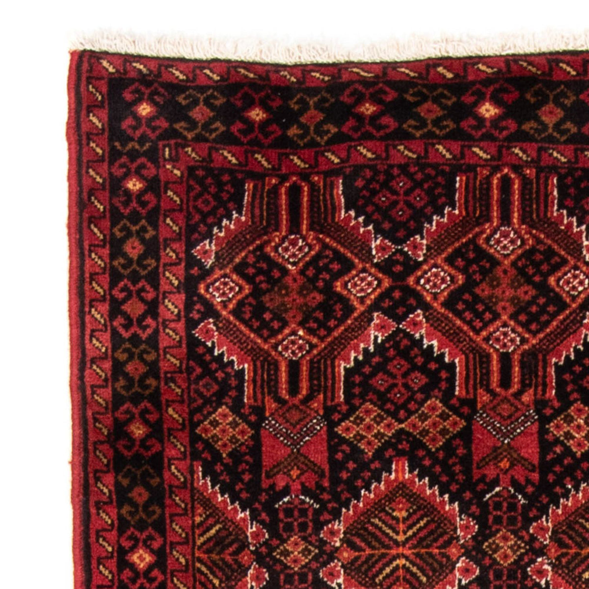 Loper Baluch tapijt - 184 x 96 cm - donkerrood