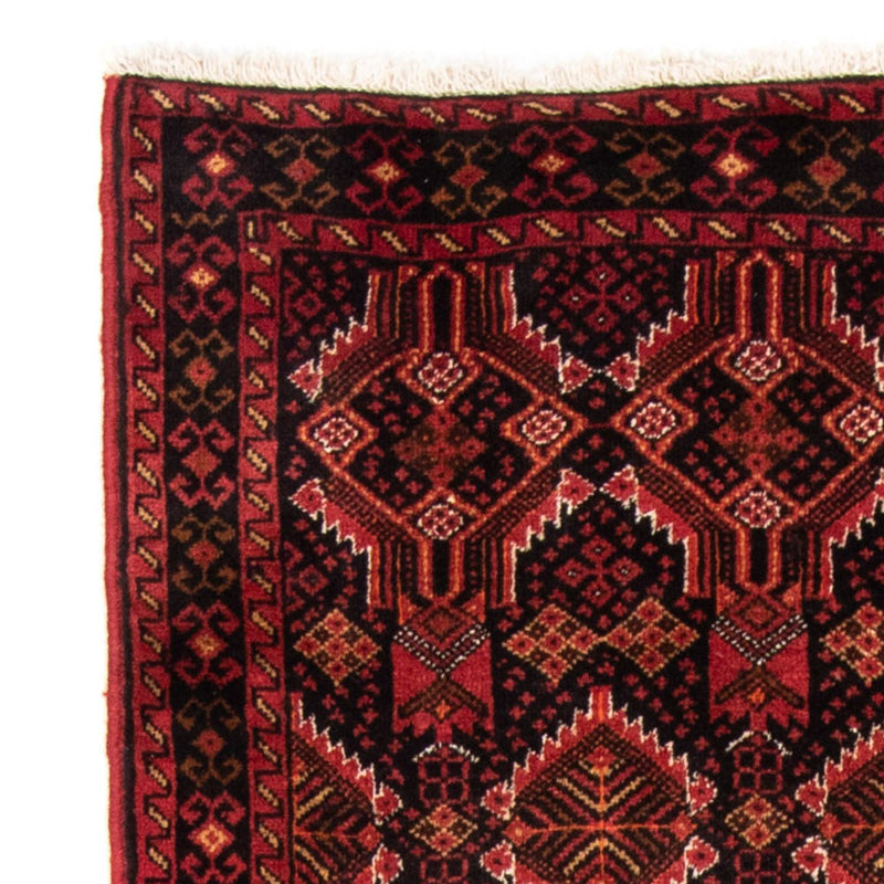 Loper Baluch tapijt - 184 x 96 cm - donkerrood