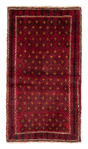 Loper Baluch tapijt - 182 x 103 cm - donkerrood