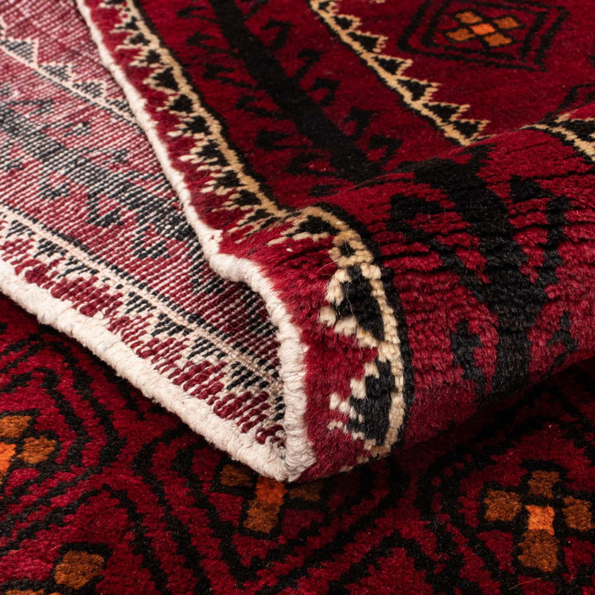 Loper Baluch tapijt - 182 x 103 cm - donkerrood