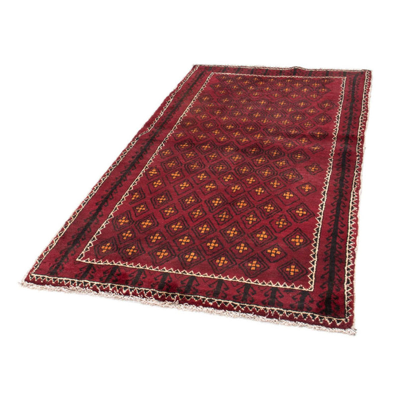 Loper Baluch tapijt - 182 x 103 cm - donkerrood