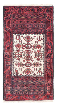 Baluch tapijt - 146 x 77 cm - licht rood