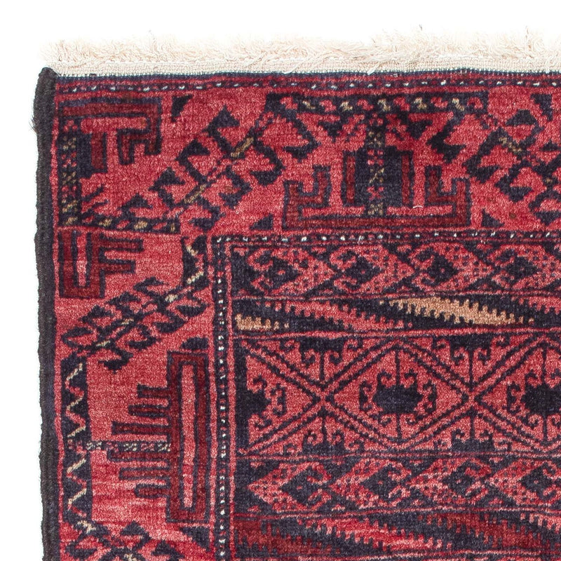 Baluch tapijt - 146 x 77 cm - licht rood