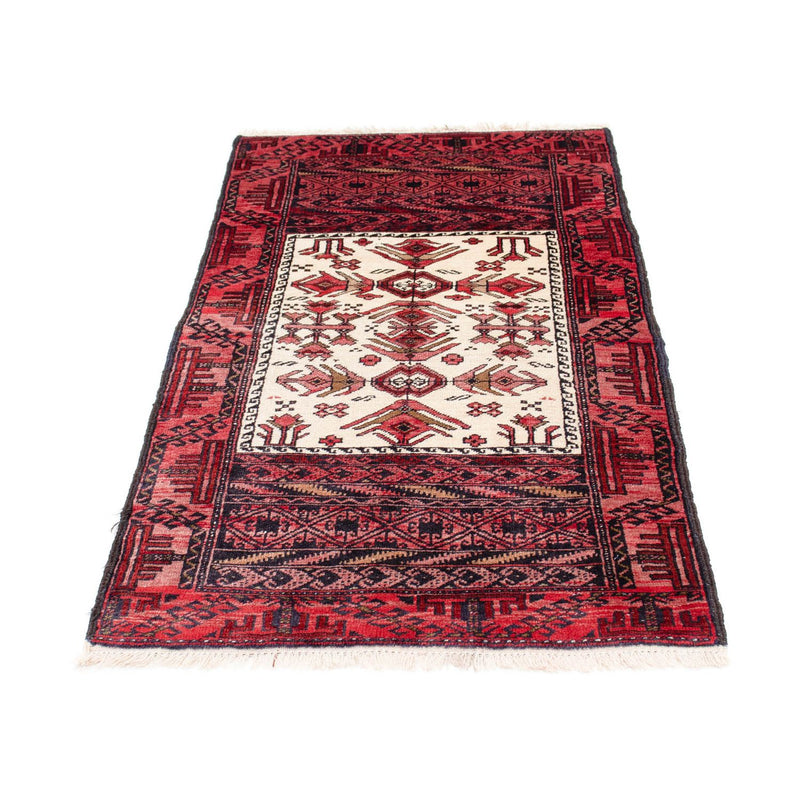 Baluch tapijt - 146 x 77 cm - licht rood