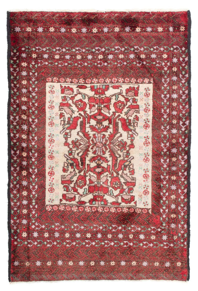 Baluch tapijt - 147 x 99 cm - rood