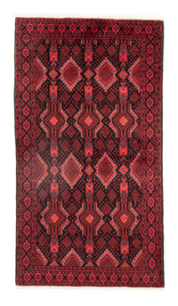 Loper Baluch tapijt - 187 x 103 cm - rood