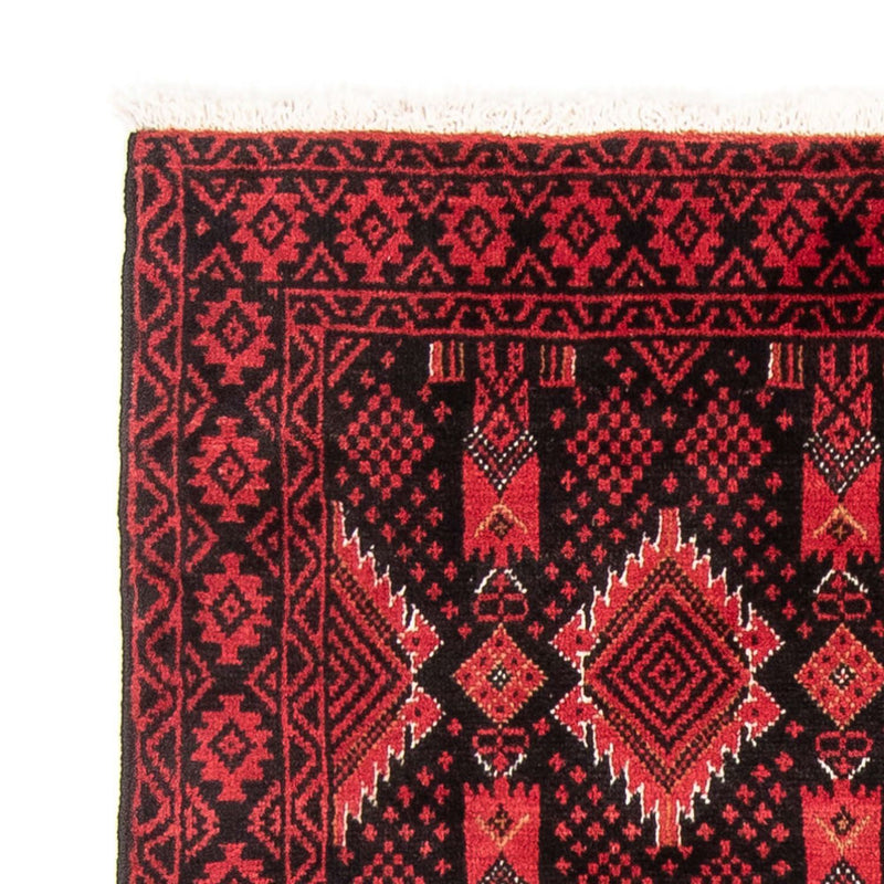 Loper Baluch tapijt - 187 x 103 cm - rood