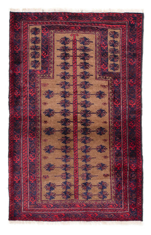 Baluch tapijt - 147 x 89 cm - bruin
