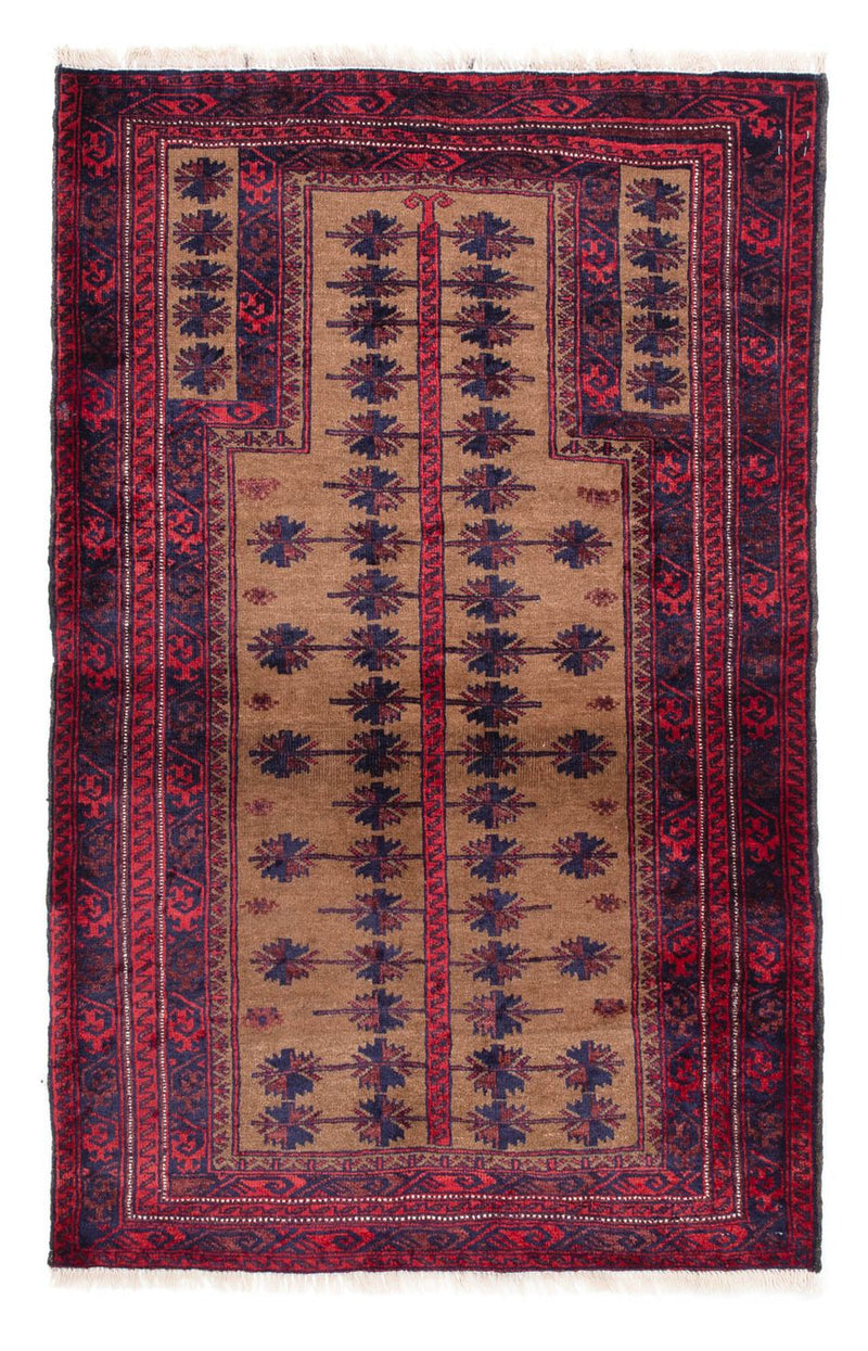Baluch tapijt - 147 x 89 cm - bruin