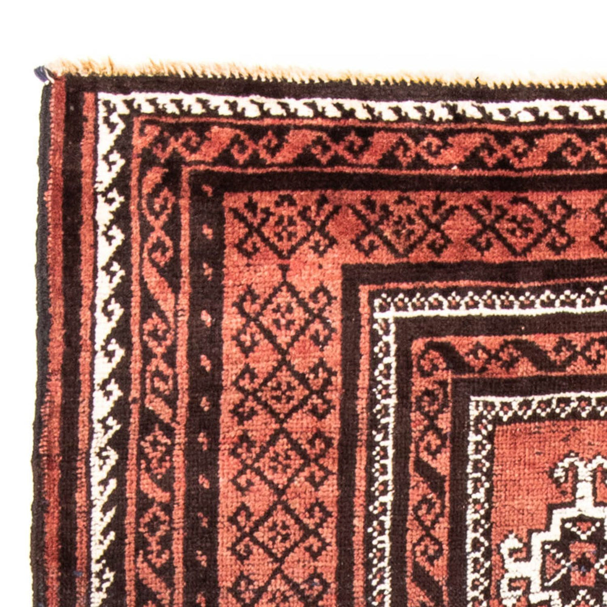 Loper Baluch tapijt - 240 x 114 cm - roest