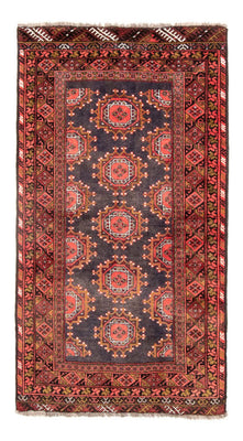 Loper Baluch tapijt - 194 x 105 cm - licht rood