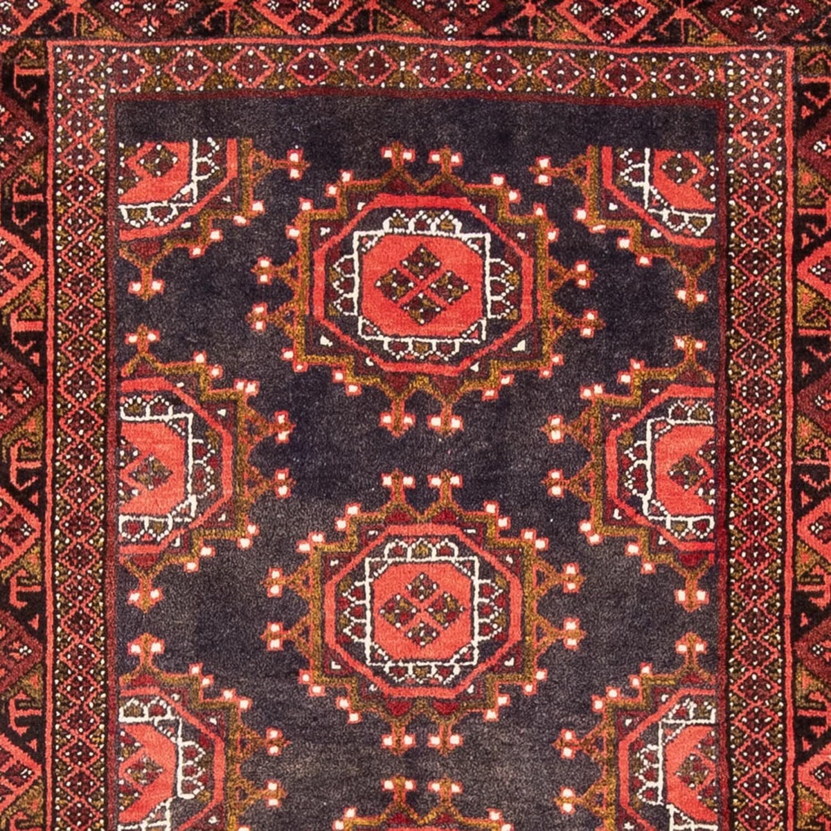 Loper Baluch tapijt - 194 x 105 cm - licht rood