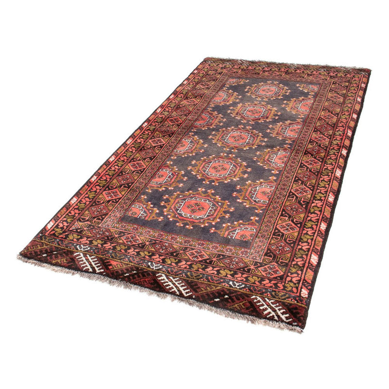 Loper Baluch tapijt - 194 x 105 cm - licht rood