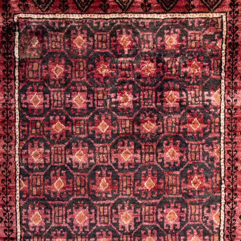 Loper Baluch tapijt - 227 x 110 cm - licht rood
