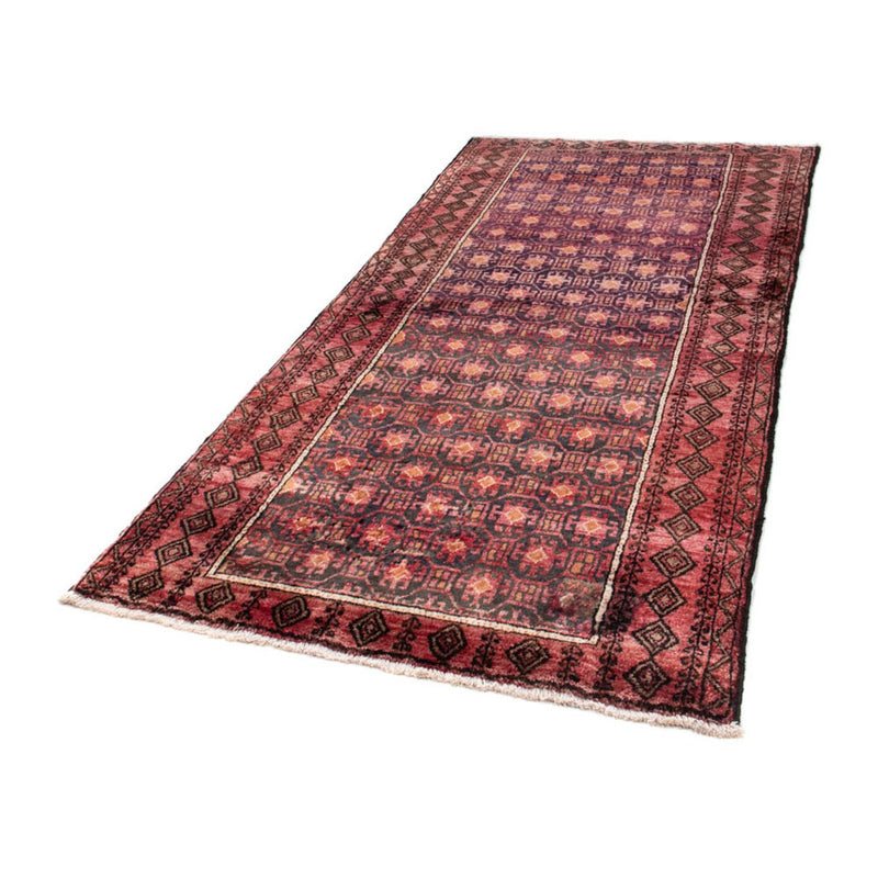 Loper Baluch tapijt - 227 x 110 cm - licht rood