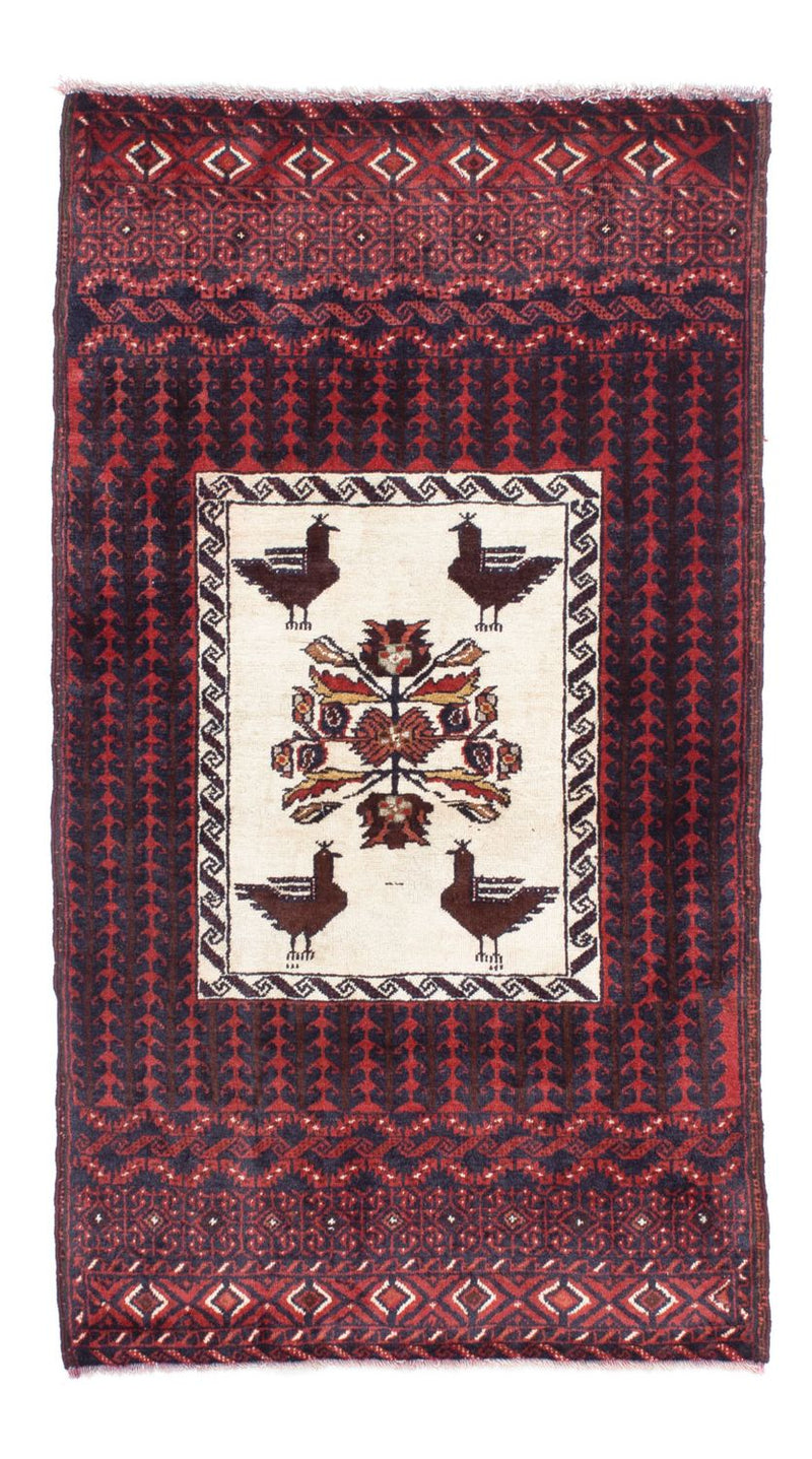 Baluch tapijt - 147 x 83 cm - rood