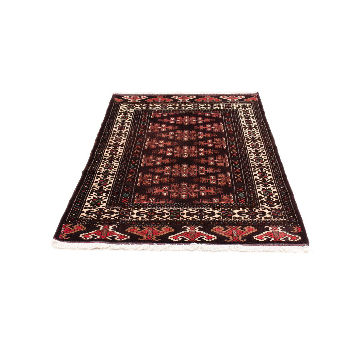 Baluch tapijt - 143 x 103 cm - bruin