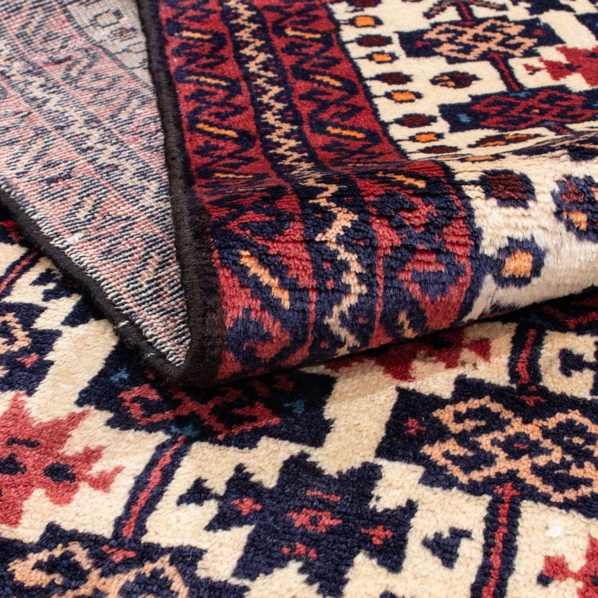 Loper Baluch tapijt - 171 x 85 cm - beige