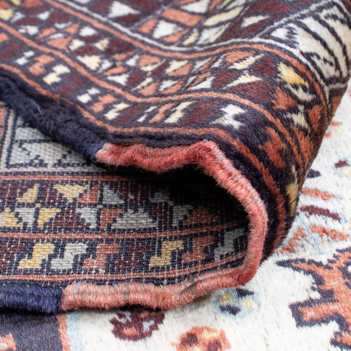 Baluch tapijt - 140 x 96 cm - beige