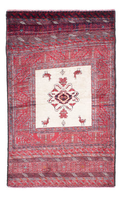 Baluch tapijt - 152 x 91 cm - licht rood