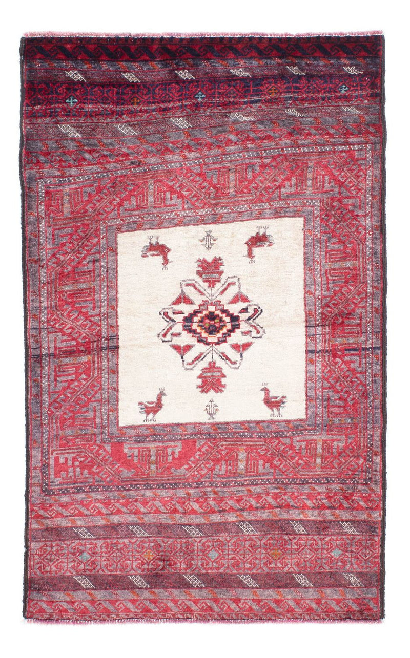 Baluch tapijt - 152 x 91 cm - licht rood