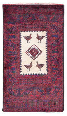 Baluch tapijt - 160 x 90 cm - rood