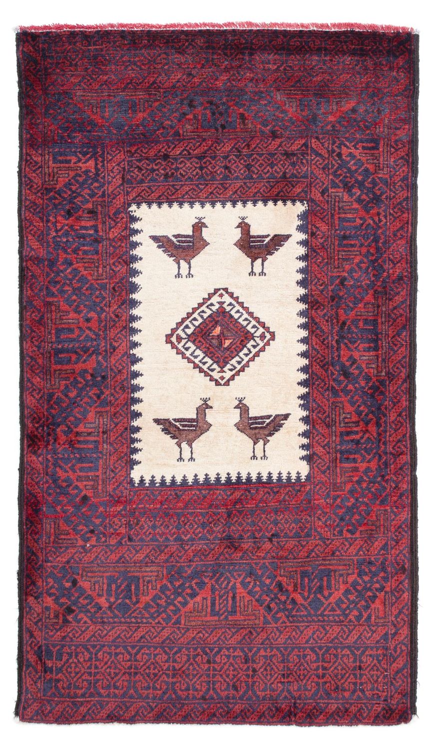Baluch tapijt - 160 x 90 cm - rood