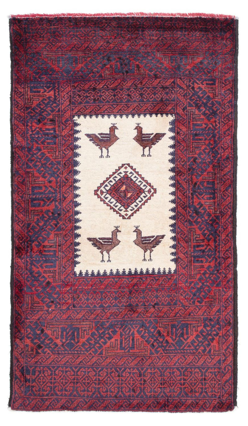 Baluch tapijt - 160 x 90 cm - rood