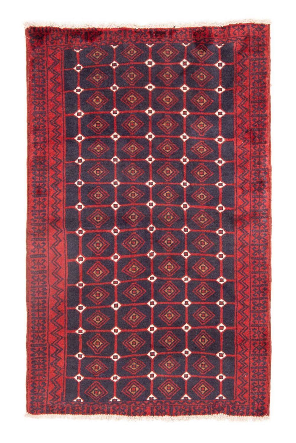 Loper Baluch tapijt - 177 x 106 cm - rood
