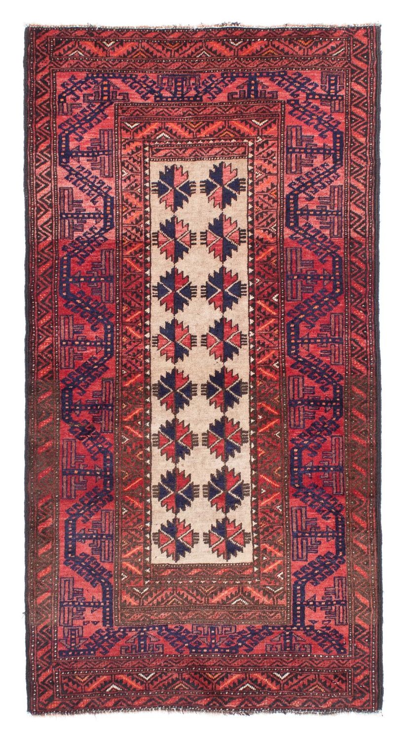 Baluch tapijt - 158 x 82 cm - licht rood