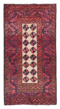 Baluch tapijt - 158 x 82 cm - licht rood