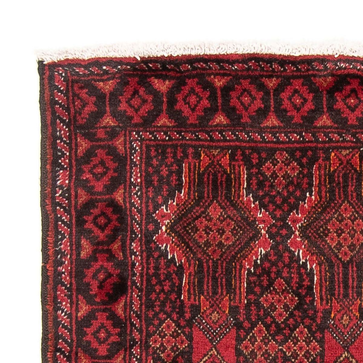 Loper Baluch tapijt - 182 x 101 cm - rood