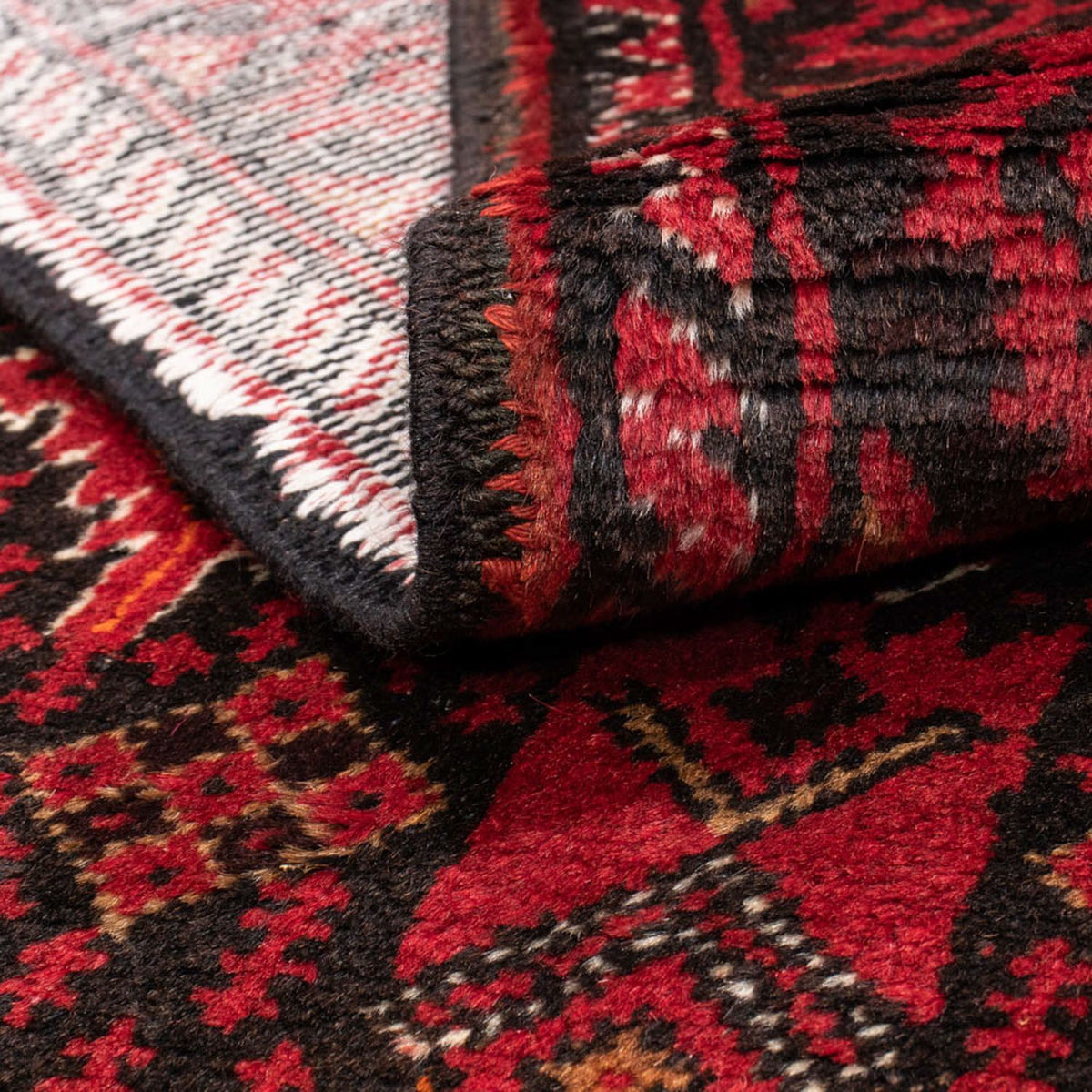 Loper Baluch tapijt - 182 x 101 cm - rood