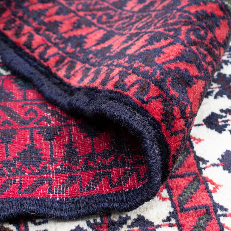 Baluch tapijt - 121 x 99 cm - beige