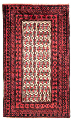 Baluch tapijt - 207 x 116 cm - rood